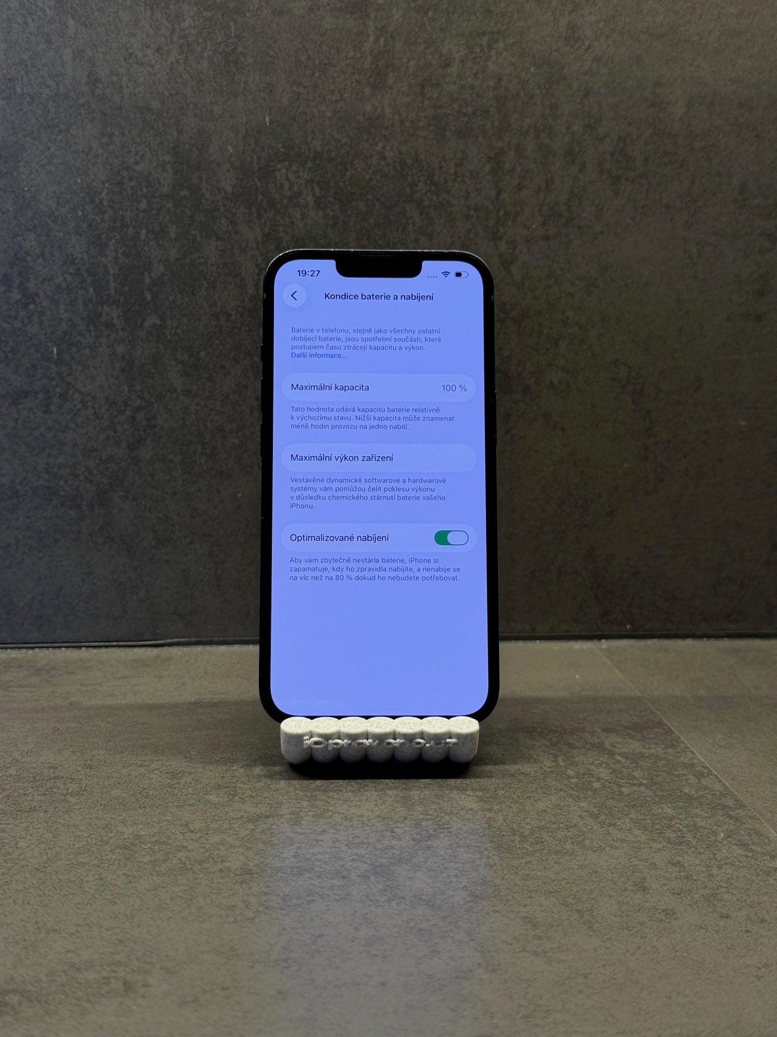 iPhone 13 128GB Temně inkoustová Výborný stav, konkrétní kus 5482, fotka 4 z 8