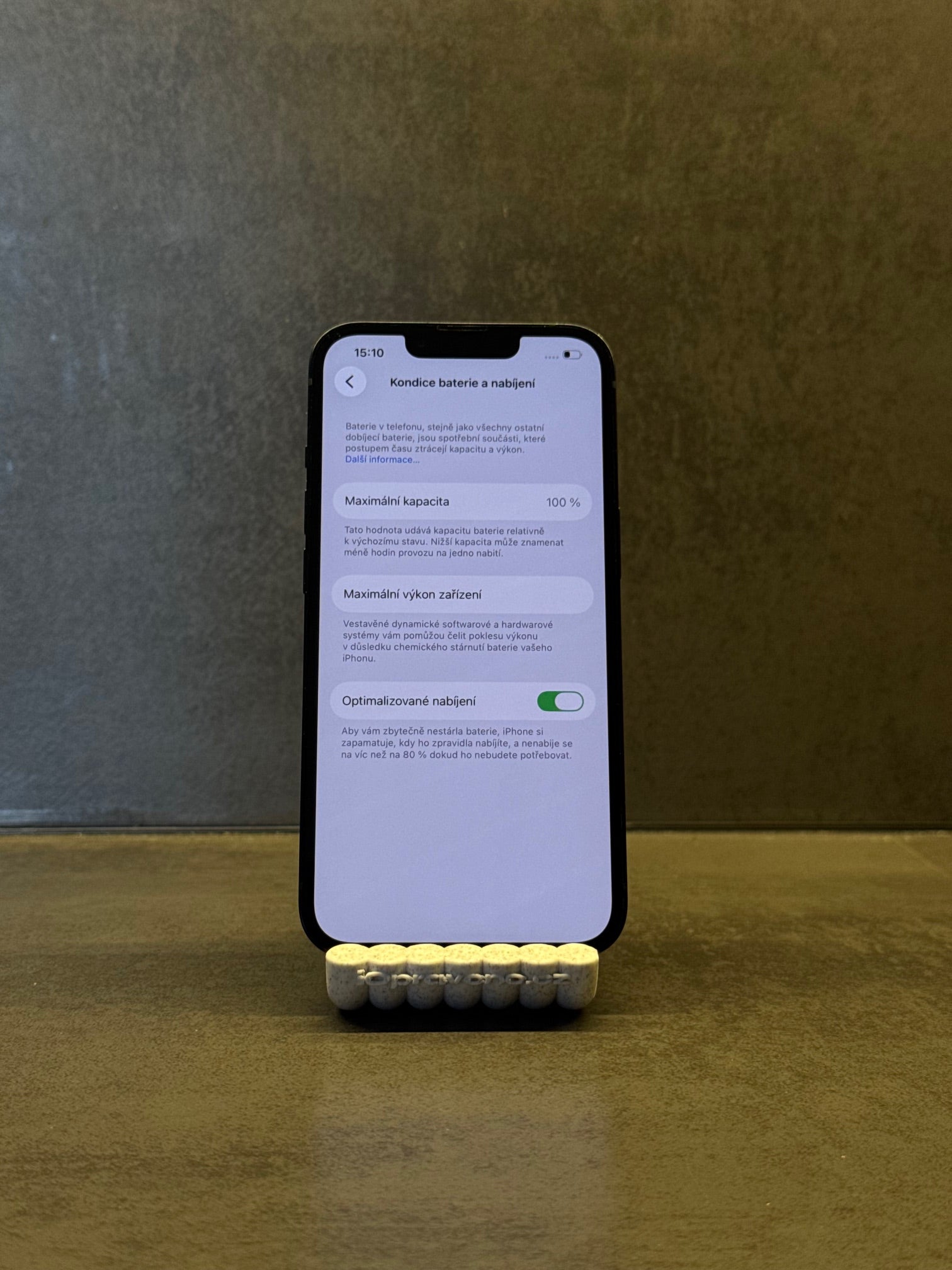 iPhone 13 128GB Temně inkoustová Výborný stav, konkrétní kus 4426, fotka 2 z 8