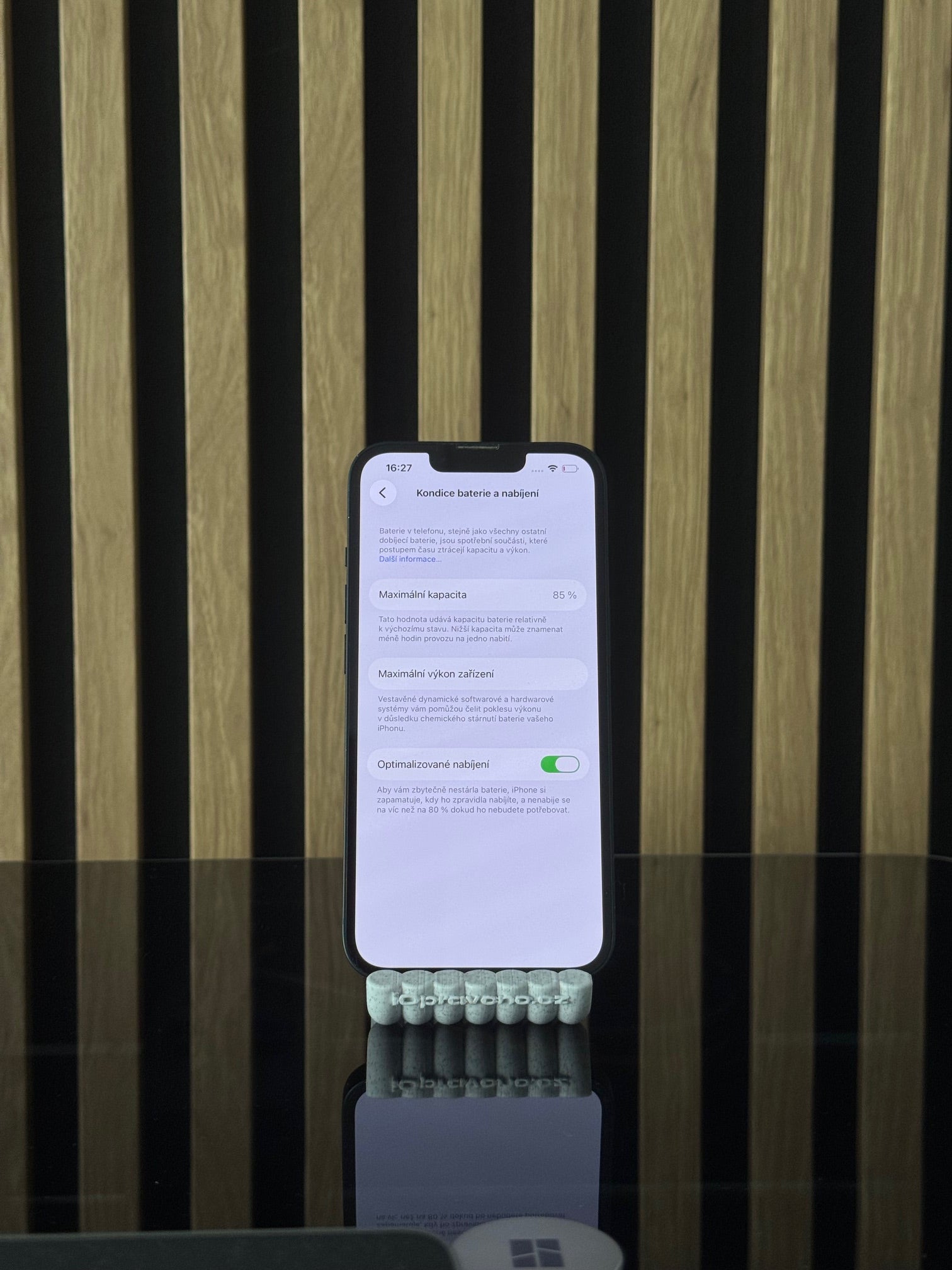 iPhone 13 128GB Temně inkoustová Velmi pěkný stav, konkrétní kus 8392, fotka 5 z 10