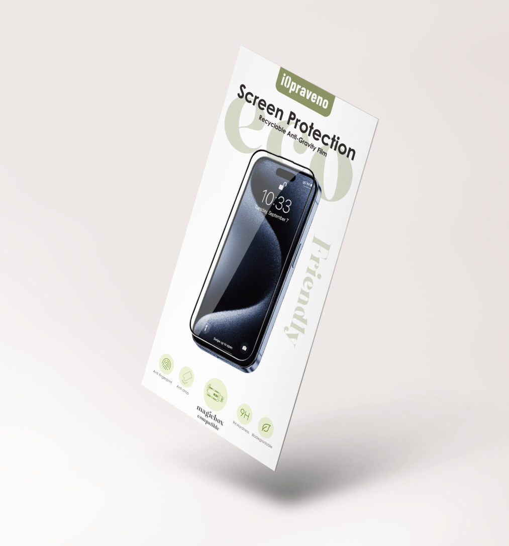 iOpraveno protective glass CLEAR ECO friendly (without paper applicator)