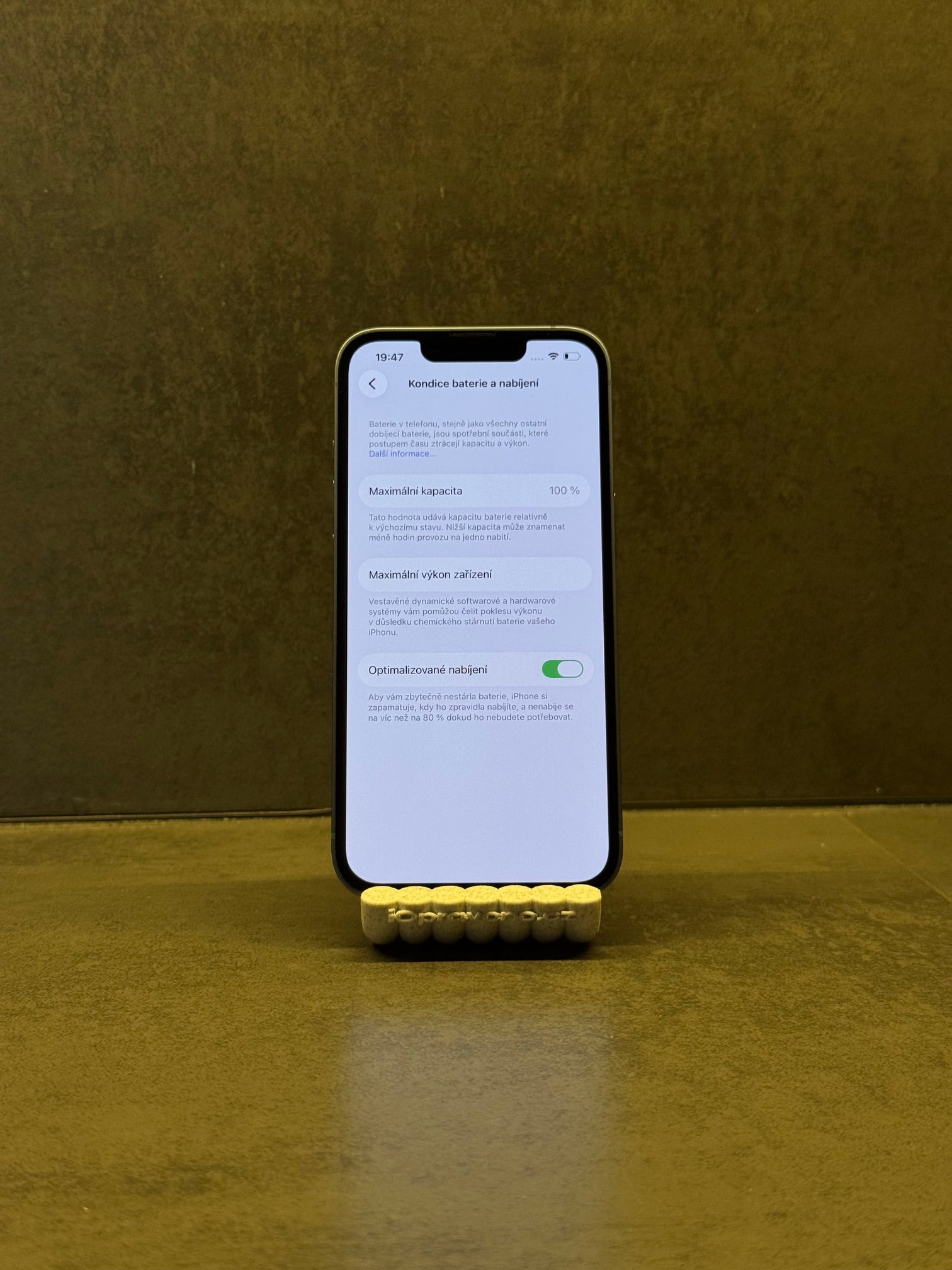 iPhone 14 128GB Modrá Jako nový, konkrétní kus 4403, fotka 3 z 8