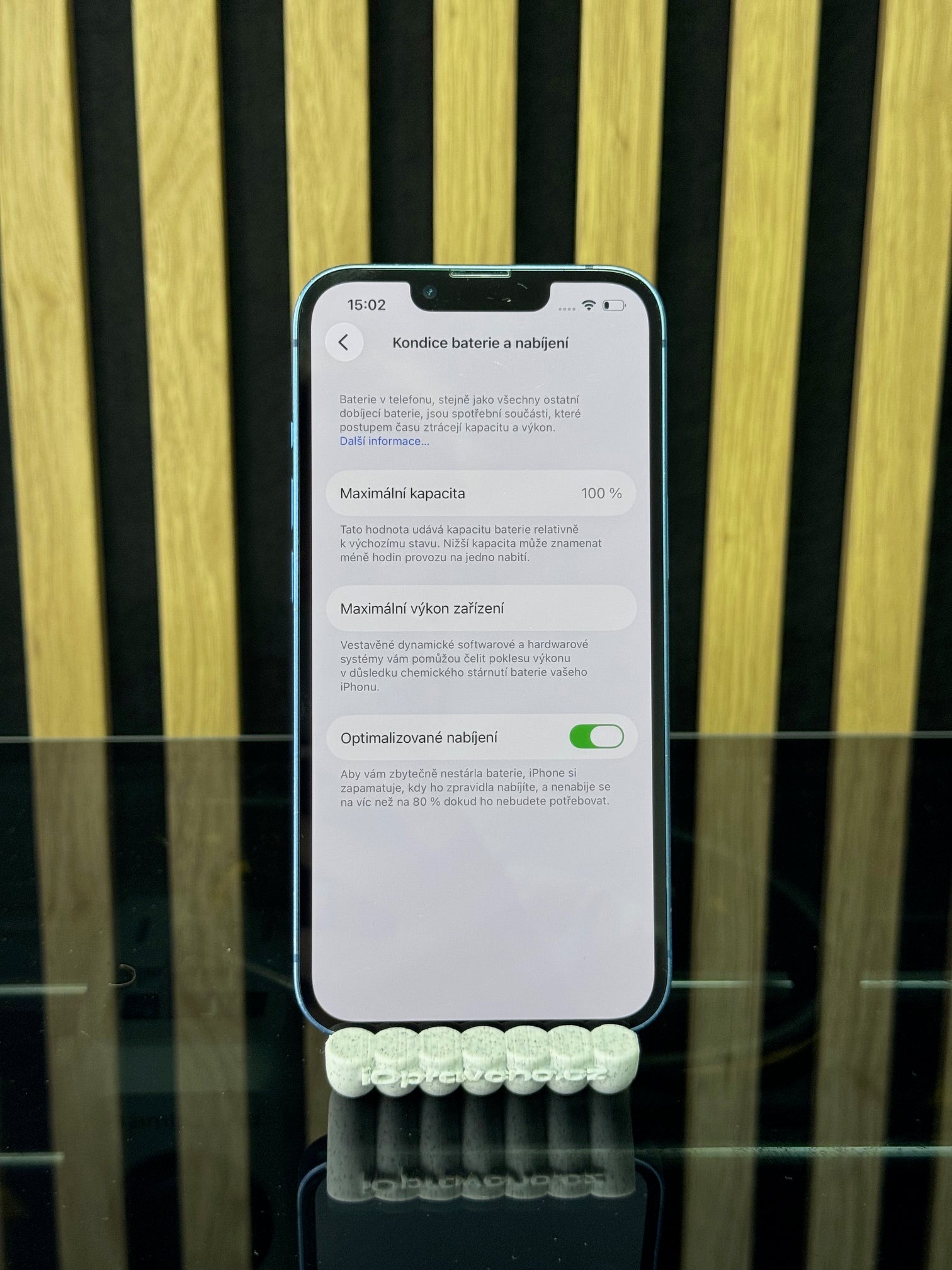 iPhone 13 128GB Velmi pěkný stav, konkrétní kus 8275, fotka 5 z 10