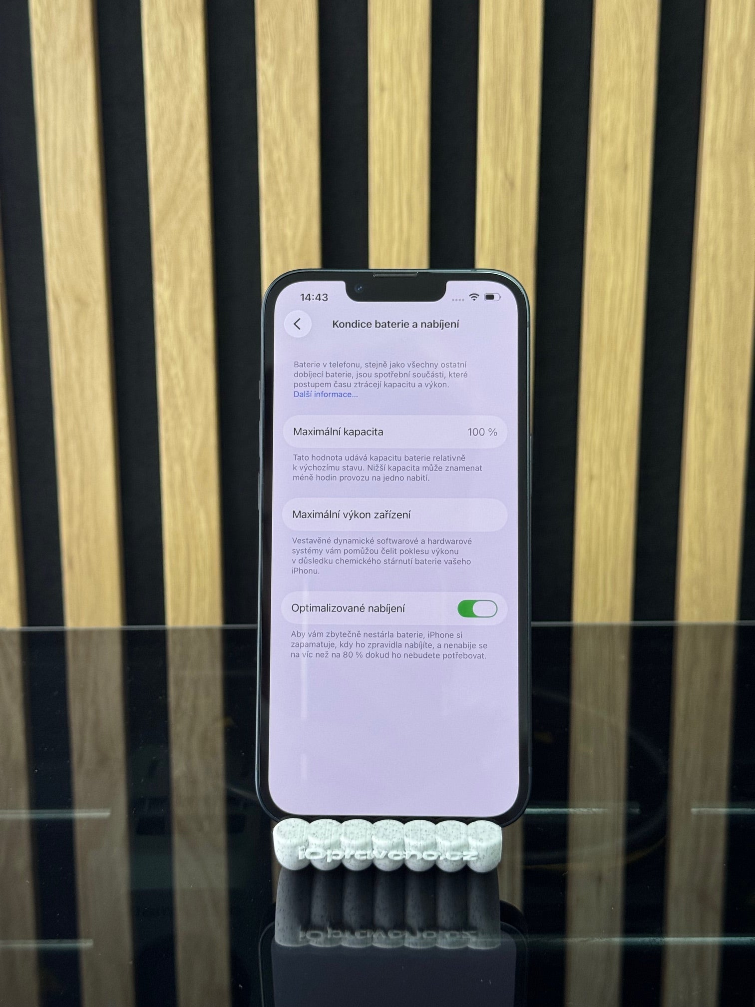 iPhone 13 128GB Jako nový, konkrétní kus 4917, fotka 5 z 10