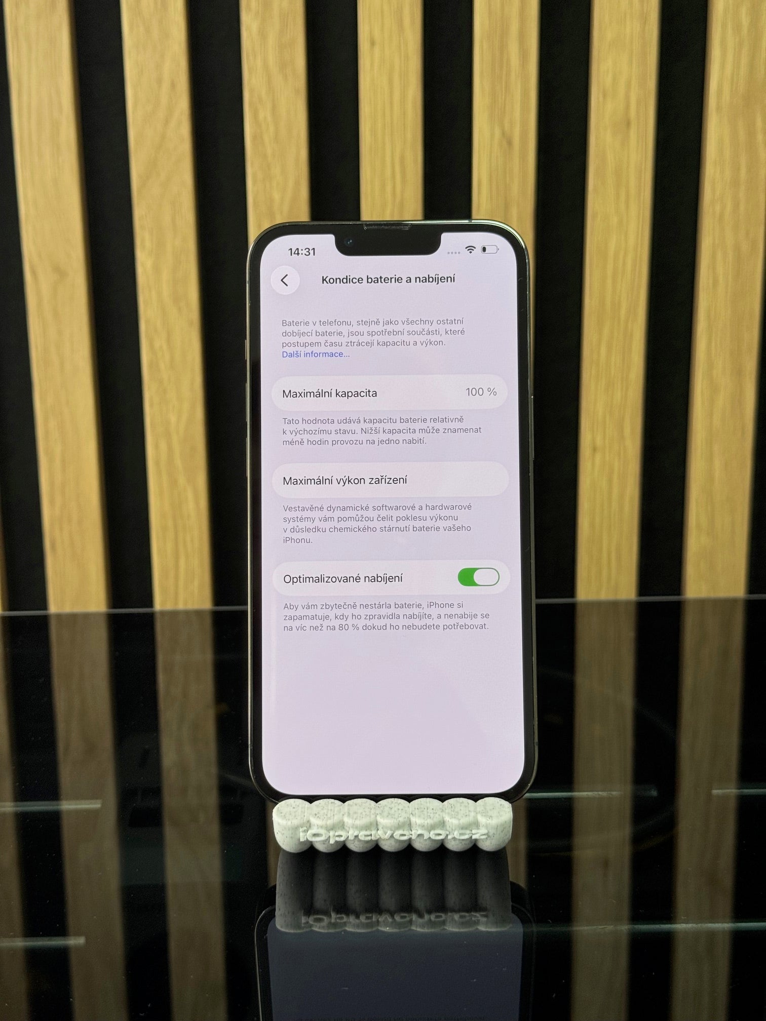 iPhone 13 Pro 128GB Velmi pěkný stav, konkrétní kus 7228, fotka 11 z 11